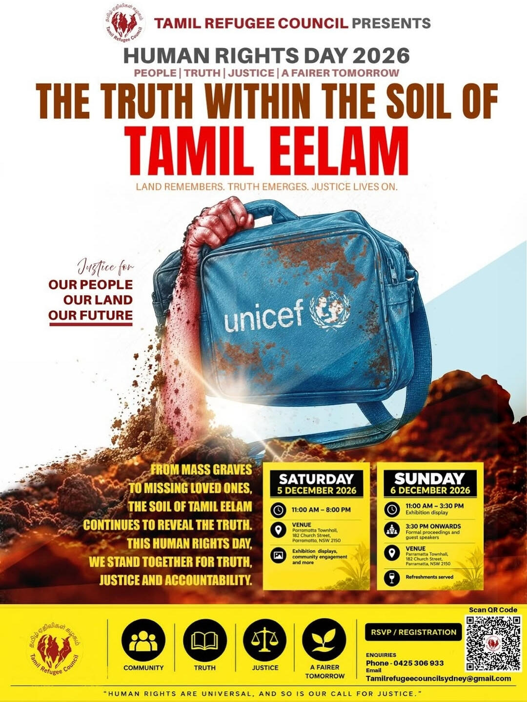 Tamil Human Rights event