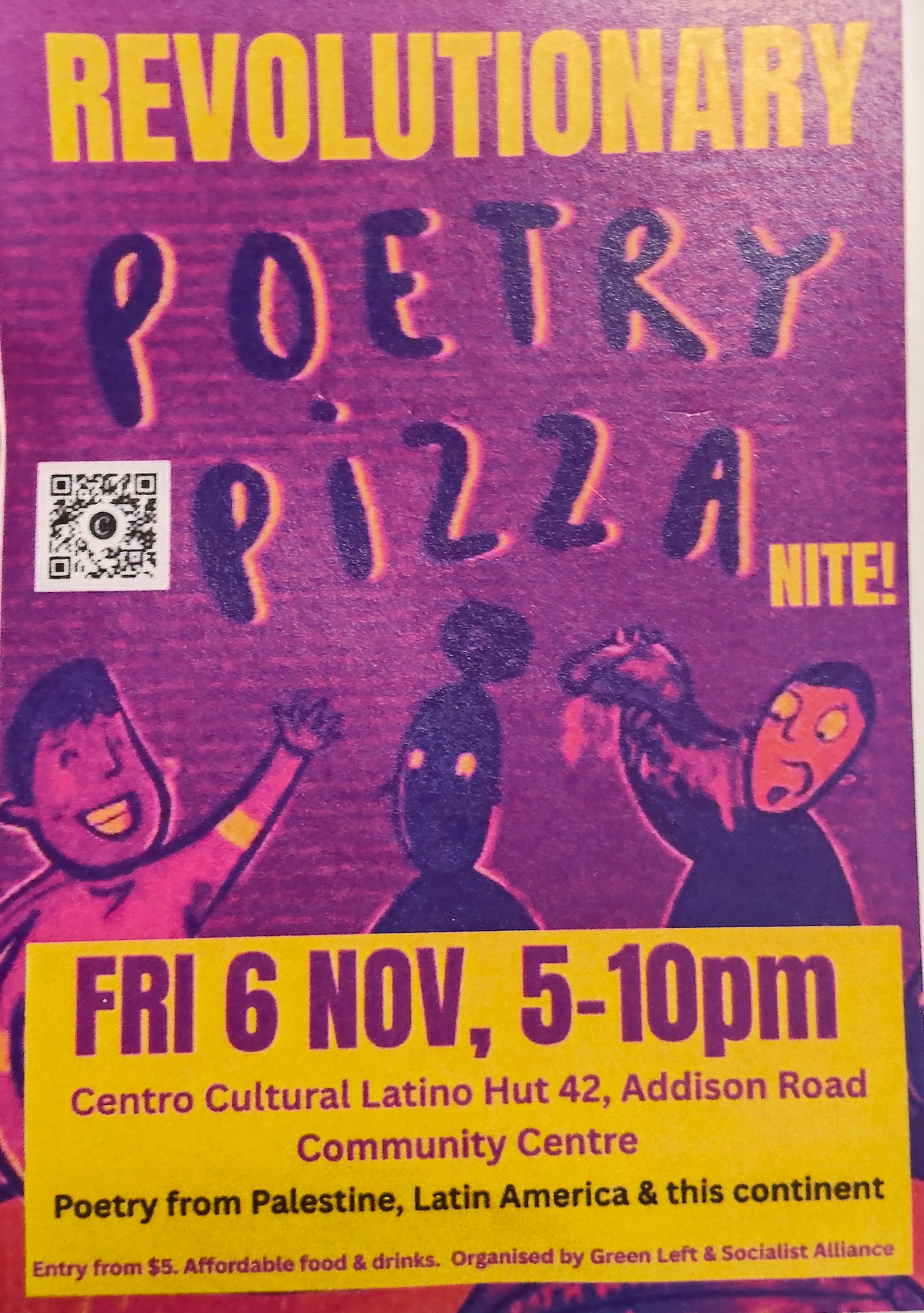 Revolutionary Poetry and Pizza