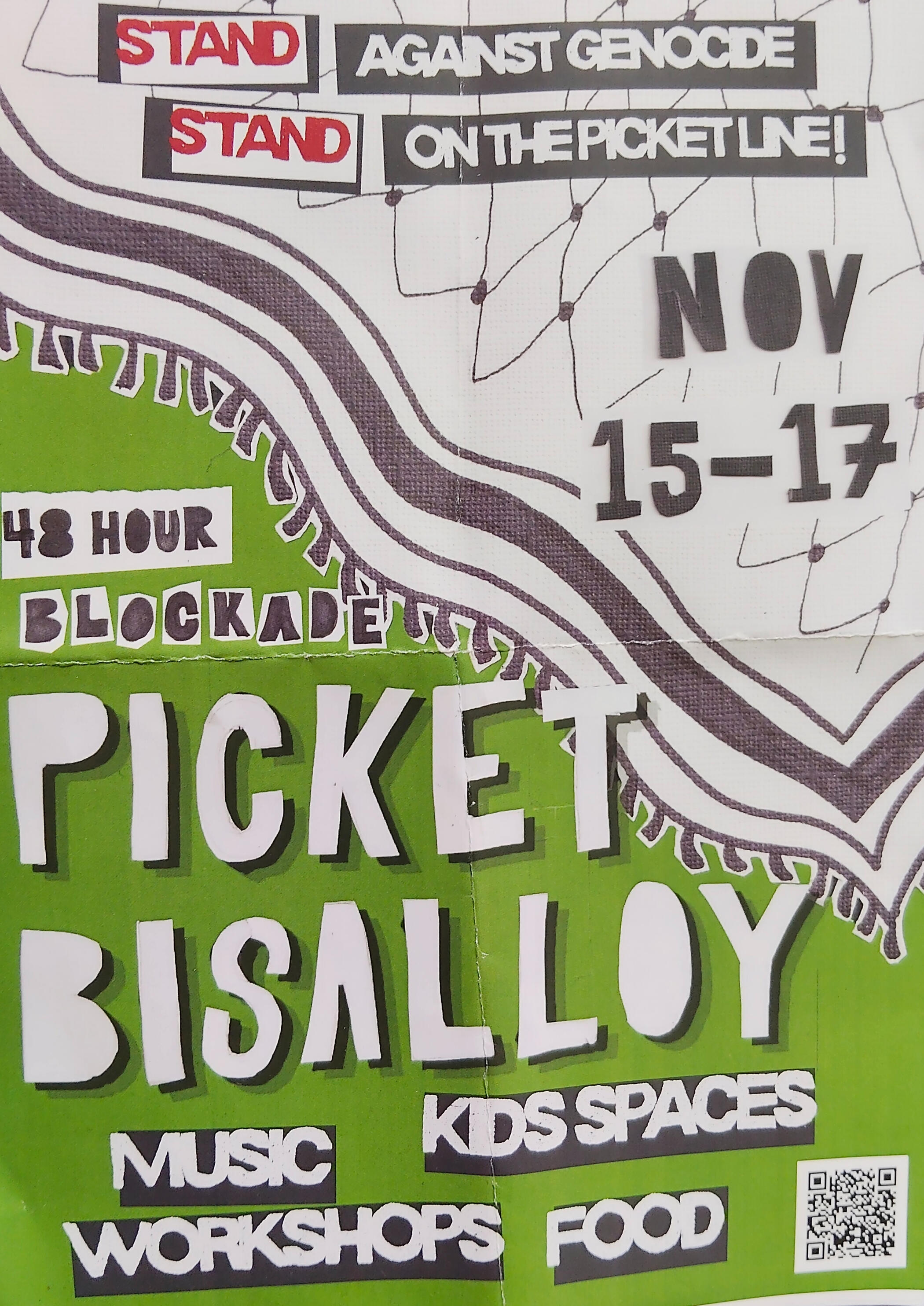 Picket of Bisalloy Steelworks in support of Palestine
