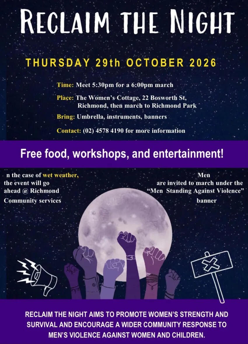 Reclaim the night womens rights rally